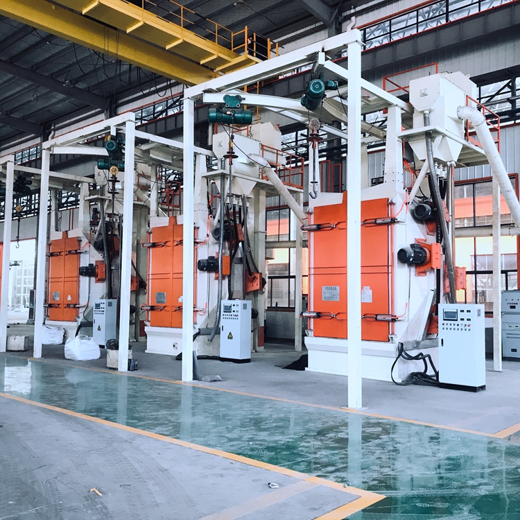 Castings,steel castings cleaning shot blasting machine,no pit